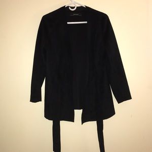 Suede Jacket/Cardigan